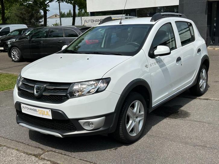 Dacia Sandero Stepway 0.9TCe, 2015, 98.690km, GPS, Garantie, Auto's, Dacia, Bedrijf, Te koop, Sandero, ABS, Bluetooth, Boordcomputer