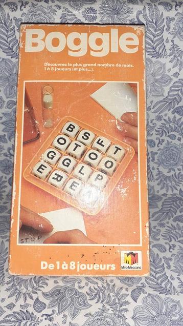 jeu de societe boggle  beschikbaar voor biedingen