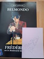 Originele handtekening van J-P BELMONDO, Ophalen of Verzenden, Gesigneerd
