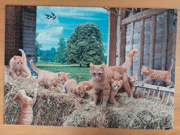 Puzzel 1000 st- The house of Puzzles - Copy cats beschikbaar voor biedingen