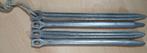 4 piquets de tente Allemand de 1938 et 1939 ww2, Envoi
