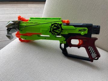Nerf Zombiestrike crossbow, Enlèvement, Utilisé