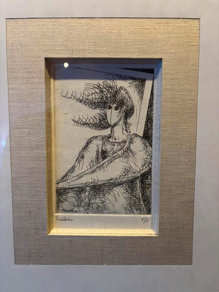 Lamento (Hubert Minnebo), Antiek en Kunst, Kunst | Schilderijen | Abstract, Ophalen