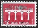 1 Postzegel  België 1984 Europa – Brug, Postzegels en Munten, Postzegels | Europa | België, Europa, Frankeerzegel, Ophalen of Verzenden