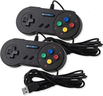 EXLENE 4 manettes de jeu type SNES USB