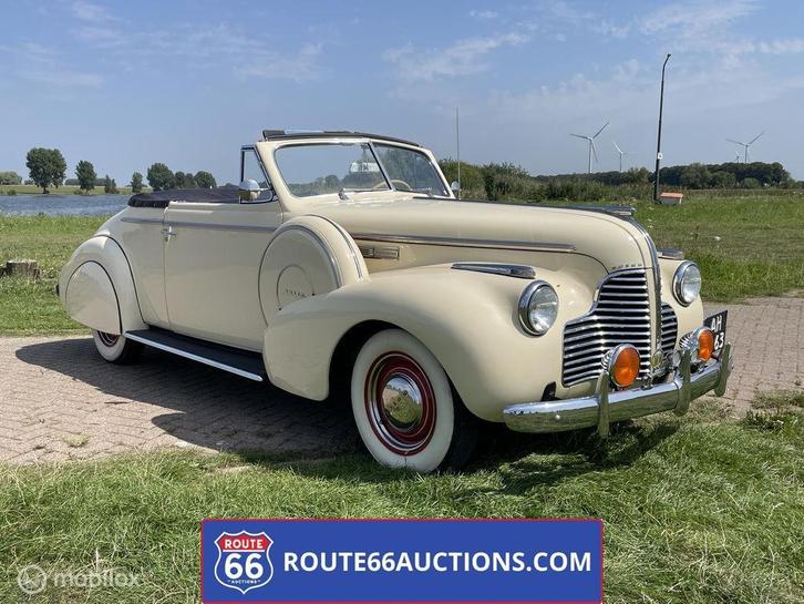 Buick Eight Special | 1940 | Route 66 Auctions, Auto's, Oldtimers, Bedrijf, Te koop, Buick, Benzine, Overige carrosserie, Handgeschakeld