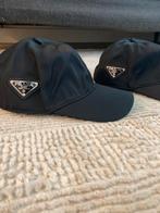 Prada Cap Zwart Nylon, Ophalen, Pet