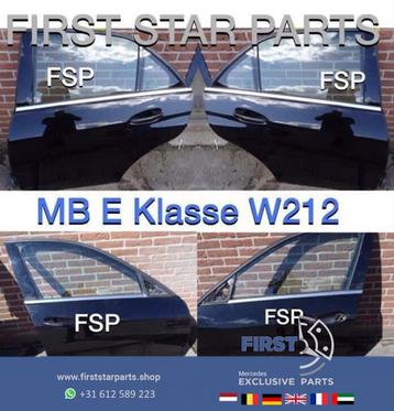 W212 complete deur Mercedes E Klasse compleet portier zwart beschikbaar voor biedingen