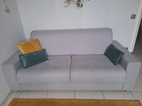 Italian sofa, Huis en Inrichting, Zitzakken, Zo goed als nieuw, Zitzak, Grijs, Ophalen of Verzenden