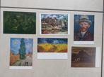 lot 6 niet beschreven postkaarten :schilderijen van Van Gogh, Envoi