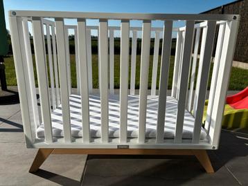 Park bobita inclusief matra en hoes wit laken 80x100, Kinderen en Baby's, Ophalen, Zo goed als nieuw