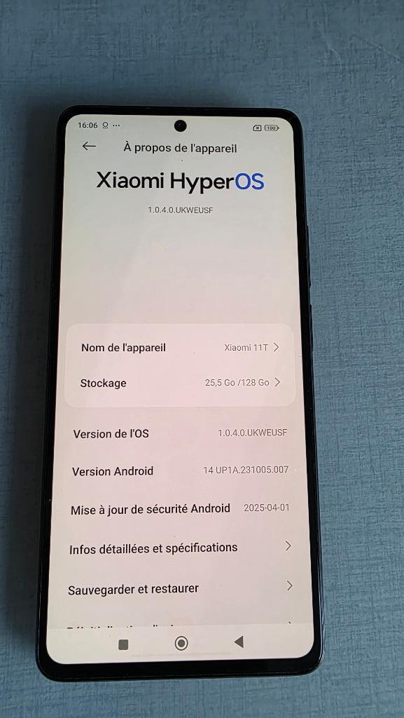 Smartphone Xiaomi 11T Pro 5G, Telecommunicatie, Mobiele telefoons | Overige merken, Refurbished, Ophalen