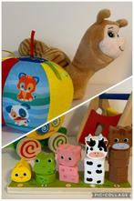 Speelgoedset, knuffels, hout, puzzel, Enlèvement ou Envoi, Neuf, Autres types