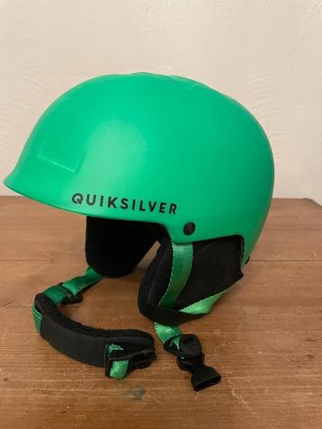 Uitstekende skihelm KIDS Quiksilver Groen Maat M (54cm) beschikbaar voor biedingen