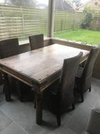 Eettafel, Huis en Inrichting, Tafels | Eettafels, Ophalen, Gebruikt, Vier personen