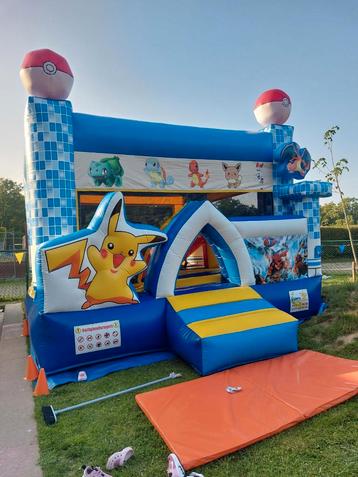Pokémon springkasteel PIKA te huur beschikbaar voor biedingen