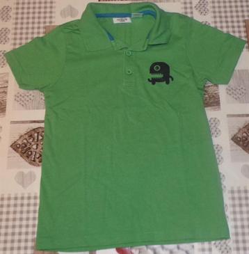 140 10 jaar polo t-shirt korte mouwen groen La Redoute beschikbaar voor biedingen
