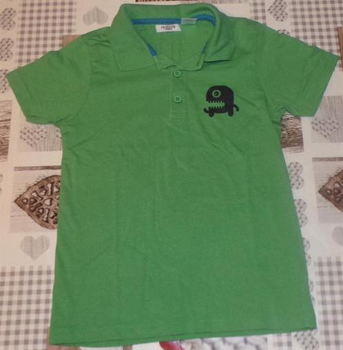 140 10 jaar polo t-shirt korte mouwen groen La Redoute, Kinderen en Baby's, Kinderkleding | Maat 140, Gebruikt, Jongen, Shirt of Longsleeve