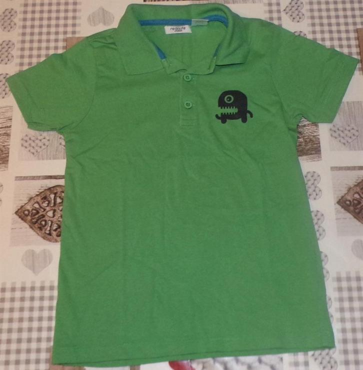 140 10 jaar polo t-shirt korte mouwen groen La Redoute, Kinderen en Baby's, Kinderkleding | Maat 140, Gebruikt, Jongen, Shirt of Longsleeve