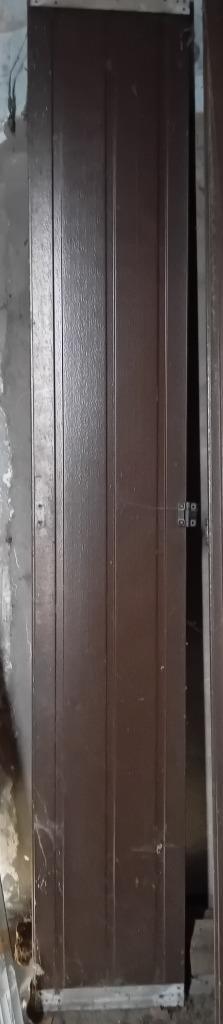 Geïsoleerde panelen van sectionale poort, Doe-het-zelf en Bouw, Dakpannen en Dakbedekking, Gebruikt, Overige typen, Metaal, Overige kleuren