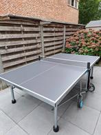 Pingpongtafel, Sport en Fitness, Tafeltennis, Ophalen, Zo goed als nieuw, Tafel Outdoor, Inklapbaar