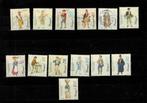 EUROPA PORTUGAL KLEDERDRACHTEN 13 POSTZEGELS GESTEMPELD, Ophalen of Verzenden, Portugal, Gestempeld