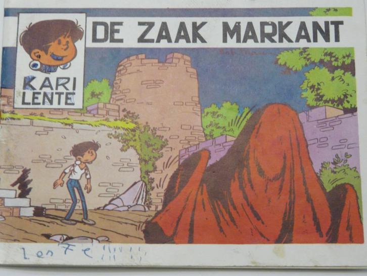 1970: Kari Lente " De zaak Markant "  Bob Mau, Verzamelen, Merken en Reclamevoorwerpen, Gebruikt, Overige typen, Ophalen