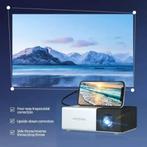 Smart Beamer SET + Anti Licht Gordijn + Beamer Staander, Audio, Tv en Foto, Beamers, Ophalen of Verzenden, Nieuw, Ultra HD (4K)