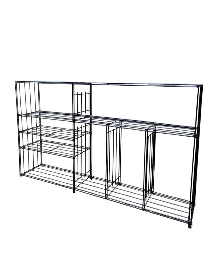 Pilastro Midcentury wandmeubel boekenkast, Huis en Inrichting, Kasten | Boekenkasten, Gebruikt, Ophalen of Verzenden