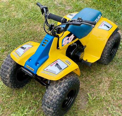 Quad Suzuki LT 50, Motoren, Quads en Trikes, 11 kW of minder, 1 cilinder, Ophalen