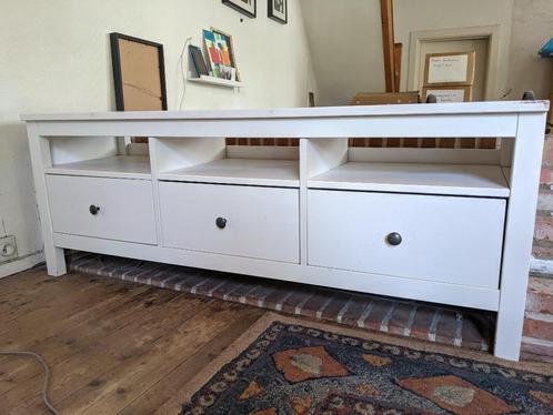 Ikea Hemnes TV-Kast / Ladenkast (stevig, massief hout), Huis en Inrichting, Kasten |Televisiemeubels, Gebruikt, Minder dan 100 cm