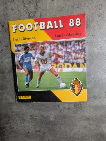 PANINI FOOTBALL 88 sticker ALBUM ANNO 1988 voetbal beschikbaar voor biedingen