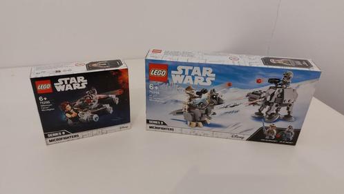 LEGO 75295 Millenium Falcon microf. + 75298 AT-ATvsTauntaun, Kinderen en Baby's, Speelgoed | Duplo en Lego, Nieuw, Lego, Complete set