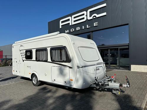 Eriba Nova Light 515 - NIEUW - Moving Pakket, Caravanes & Camping, Caravanes, Entreprise, jusqu'à 4, Siège standard, Eriba, Lit transversal