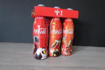 Set vol Coca-Cola glazen Rode Duivels 2014. Uniek! beschikbaar voor biedingen