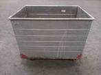 3 alluminium containers op wielen, Ophalen