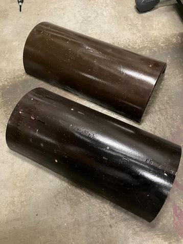 Halve gresbuizen voor schoorsteen 70 cm, Enlèvement, Comme neuf
