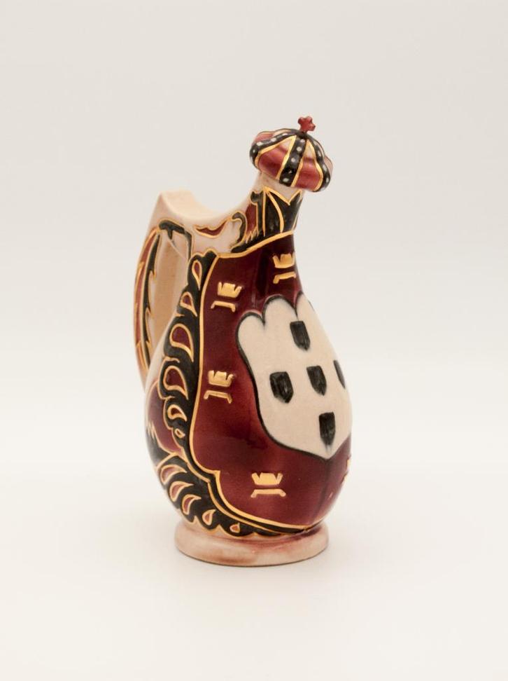 Karaf van Faïencerie Coceram Quaregnon/Rivage (1947-1960), Antiquités & Art, Curiosités & Brocante, Enlèvement ou Envoi