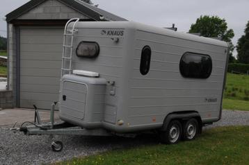 caravane knaus de transport deseo équipée comme une caravane beschikbaar voor biedingen
