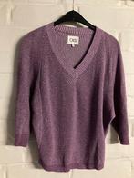Lila met glinster trui met 3/4 mouwen, CKS, Medium Prima sta, Kleding | Dames, Truien en Vesten, Maat 38/40 (M), Overige kleuren