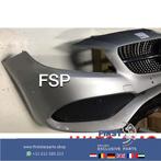 W176 Facelift AMG Bumper 2013-2019 zilver grijs Mercedes Voo, Gebruikt, Voor, Mercedes-Benz, Ophalen of Verzenden