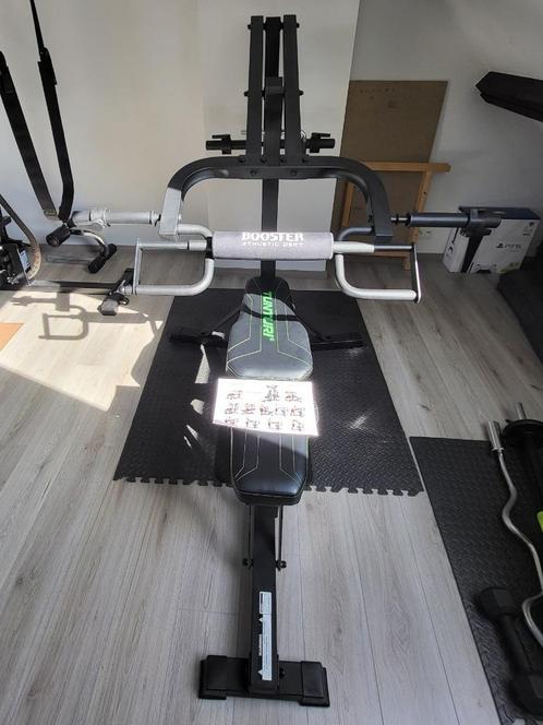 Tunturi WT80 Leverage Gym, Sport en Fitness, Fitnessmaterialen, Zo goed als nieuw, Fitnessbank, Armen, Benen, Borst, Rug, Ophalen