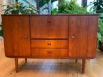 Vintage Mid-Century kast 1960s retro symetrisch design TOP!, Ophalen, Zo goed als nieuw