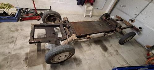 Chassis citroen 2pk 2cv op wiel, Auto-onderdelen, Ophanging en Onderstel, Citroën, Gebruikt, Ophalen