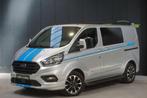 Ford Transit Custom 2.0 TDCi L1H1 Sport DoubleC Automaat-Nav, Auto's, Automaat, Gebruikt, 4 cilinders, Leder