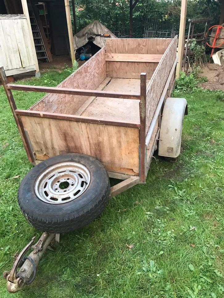 Aanhangwagen ,Torsi L 205-B102 cm, Autos : Divers, Remorques Pièces, Enlèvement