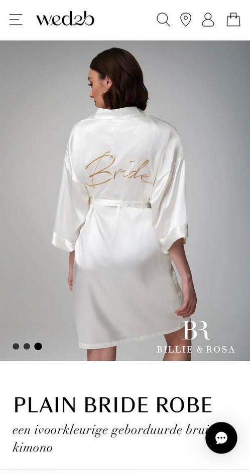 Nieuwe Bride / bruids kimono kamerjas voor trouw, Kleding | Dames, Homewear, Nieuw, Ophalen