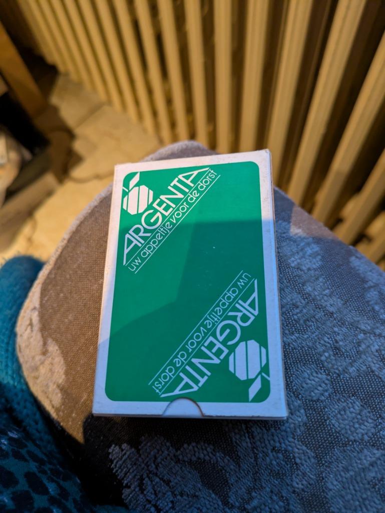 Argenta, Enlèvement ou Envoi, Comme neuf, Carte(s) à jouer