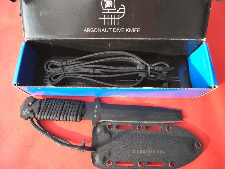 Couteau de plongée Aqualung Argonaut Blunt, Sports nautiques & Bateaux, Plongée, Neuf, Autres types, Enlèvement ou Envoi