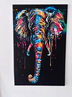 Olifant print op doek, Antiek en Kunst, Ophalen